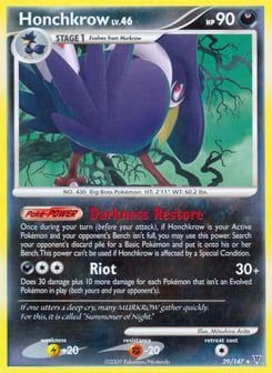 Honchkrow Supreme Victors #29