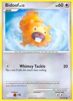 Bidoof Supreme Victors #91
