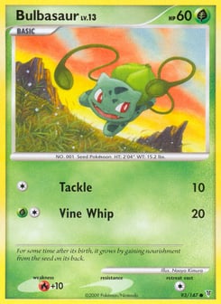 Bulbasaur Supreme Victors #93