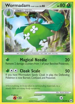 Wormadam Plant Cloak Arceus #49