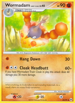Wormadam Sandy Cloak Arceus #50