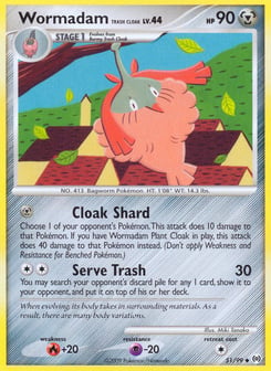 Wormadam Trash Cloak Arceus #51
