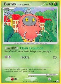 Burmy Trash Cloak Arceus #58