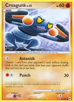 Croagunk Arceus #61