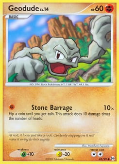 Geodude Arceus #65