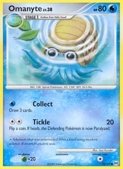 Omanyte Arceus #70