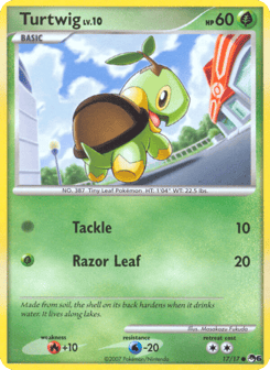 Turtwig POP Series 6 #17