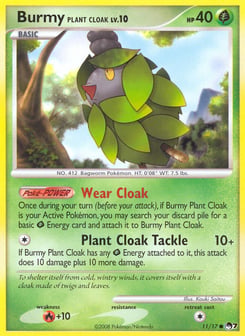 Burmy Plant Cloak POP Series 7 #11