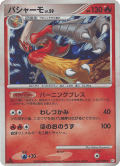 Japanese Blaziken (バシャーモ)