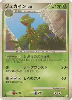 Japanese Sceptile (ジュカイン)