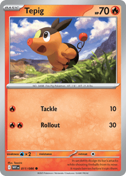 Tepig White Flare #11
