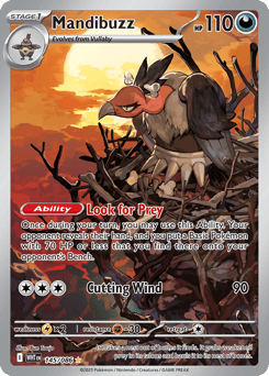 Mandibuzz White Flare #145
