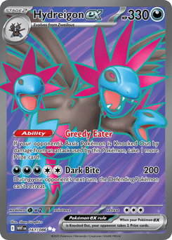Hydreigon ex White Flare #161