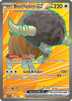 Bouffalant ex White Flare #162