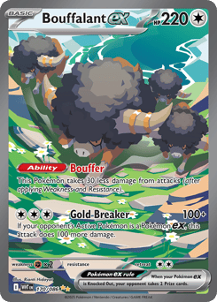 Bouffalant ex White Flare #170