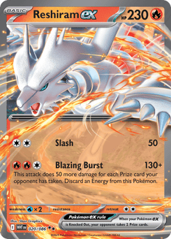 Reshiram ex White Flare #20