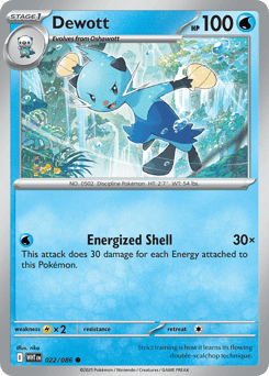 Dewott White Flare #22