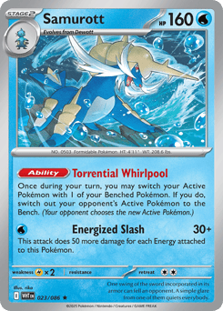 Samurott White Flare #23
