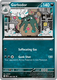 Garbodor White Flare #60