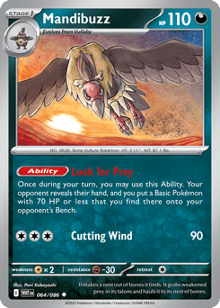 Mandibuzz White Flare #64