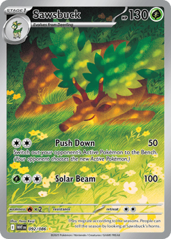 Sawsbuck White Flare #92