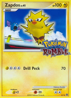 Zapdos Pokémon Rumble #8