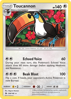Toucannon Sun & Moon #108