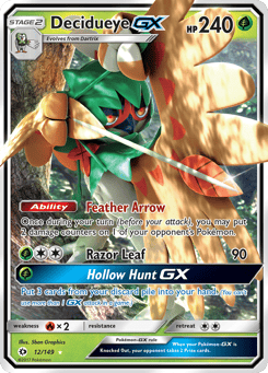 Decidueye-GX Sun & Moon #12