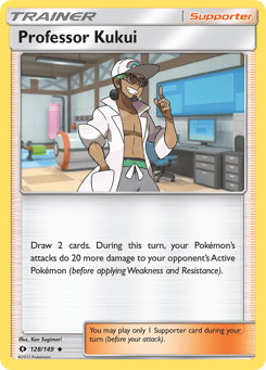 Professor Kukui Sun & Moon #128