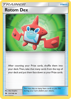 Rotom Dex Sun & Moon #131