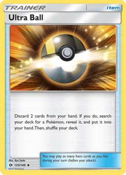 Ultra Ball Sun & Moon #135