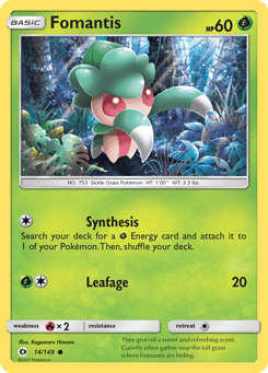 Fomantis Sun & Moon #14