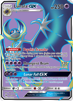 Lunala GX Sun & Moon #141