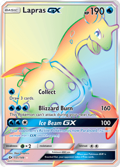 Lapras-GX Sun & Moon #151