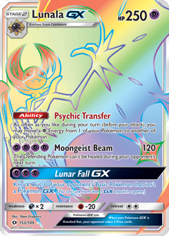 Lunala GX Sun & Moon #153