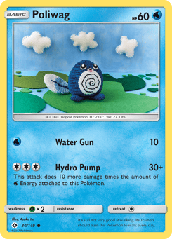 Poliwag Sun & Moon #30