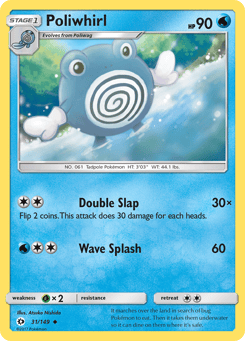 Poliwhirl Sun & Moon #31
