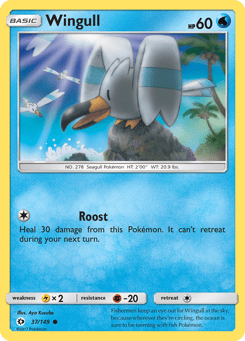 Wingull Sun & Moon #37