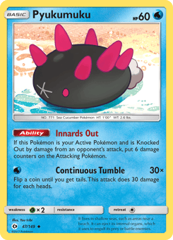 Pyukumuku Sun & Moon #47