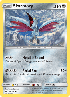 Skarmory Sun & Moon #88