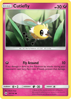 Cutiefly Sun & Moon #92