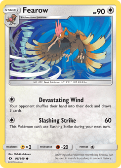 Fearow Sun & Moon #98
