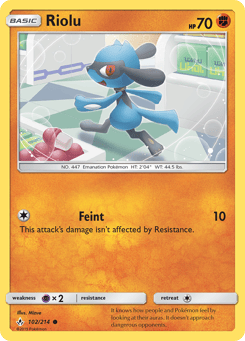 Riolu Unbroken Bonds #102