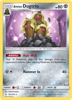 Alolan Dugtrio Unbroken Bonds #122