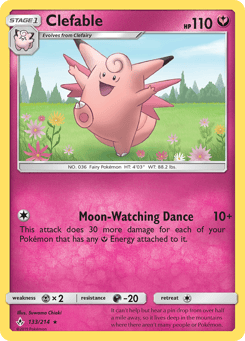 Clefable Unbroken Bonds #133