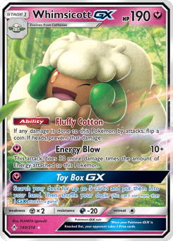 Whimsicott-GX Unbroken Bonds #140
