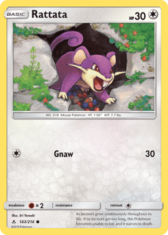 Rattata Unbroken Bonds #143