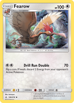 Fearow Unbroken Bonds #146