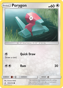 Porygon Unbroken Bonds #155