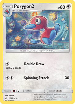 Porygon2 Unbroken Bonds #156